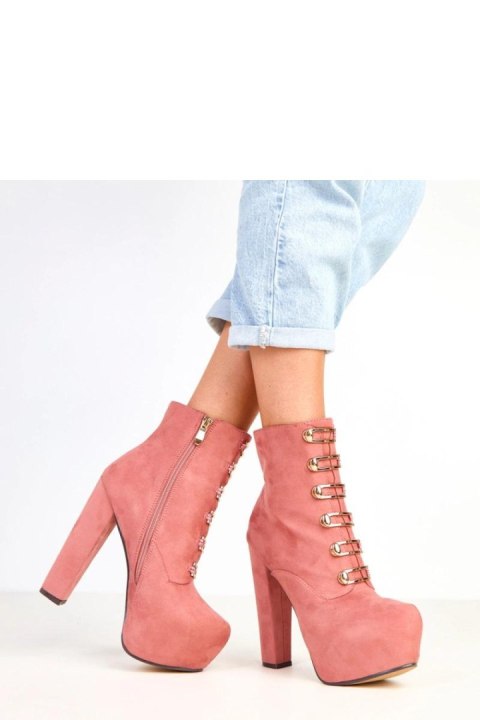 Botki Model Antall AX-31 Pink - Solea