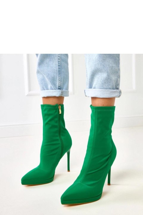 Botki Model Jaime YES-3073-9 Green - Solea Botki Model Jaime YES-3073-9 Green - Solea