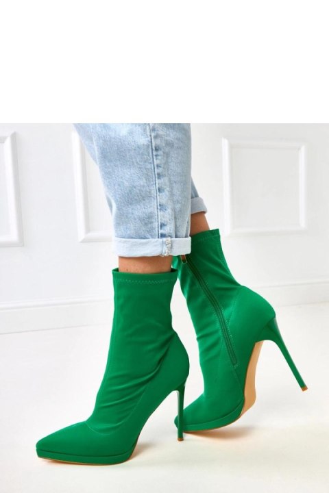 Botki Model Jaime YES-3073-9 Green - Solea Botki Model Jaime YES-3073-9 Green - Solea