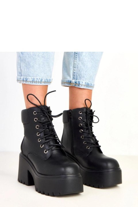 Botki Model Janja 6619-2 Black - Solea