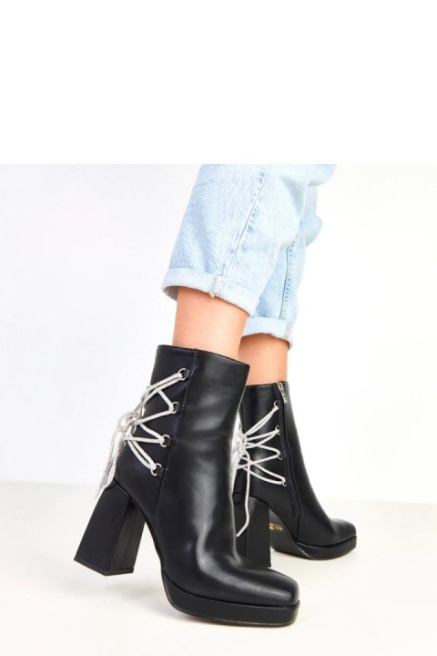 Botki Model Nancy K338 Black - Solea