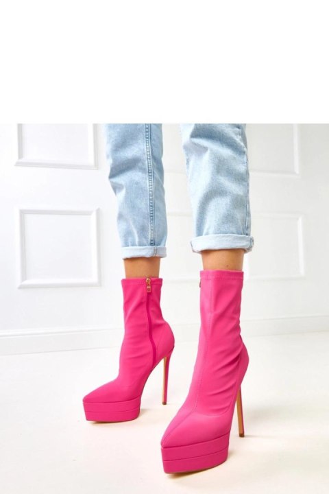 Botki Model Ramla YES-3858-1 Pink - Solea