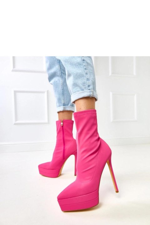 Botki Model Ramla YES-3858-1 Pink - Solea