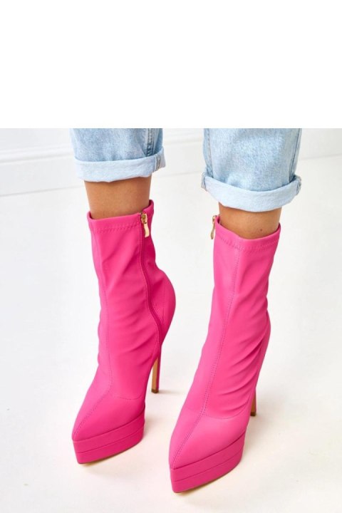Botki Model Ramla YES-3858-1 Pink - Solea
