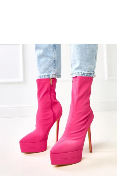 Botki Model Ramla YES-3858-1 Pink - Solea