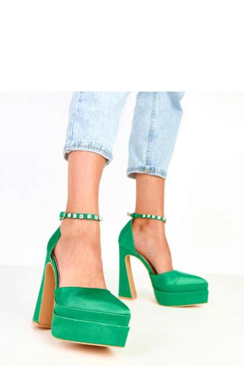 Czółenka Model Tolani YES-3062-8 Green - Solea Czółenka Model Tolani YES-3062-8 Green - Solea