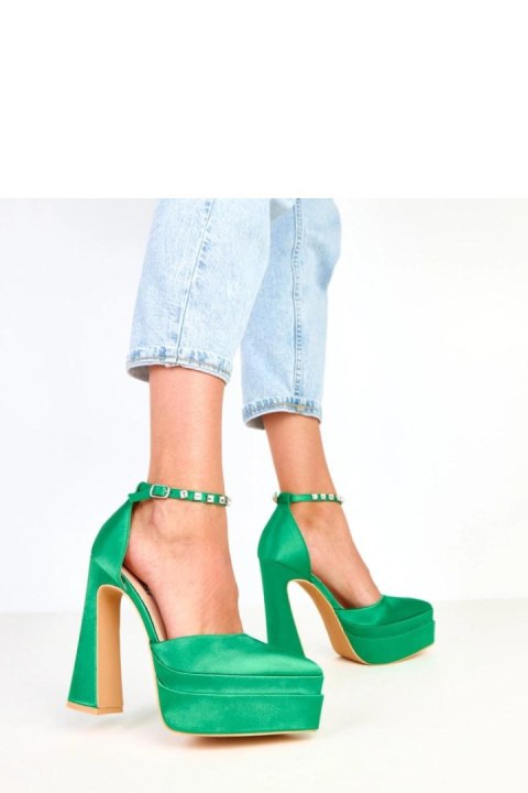 Czółenka Model Tolani YES-3062-8 Green - Solea Czółenka Model Tolani YES-3062-8 Green - Solea