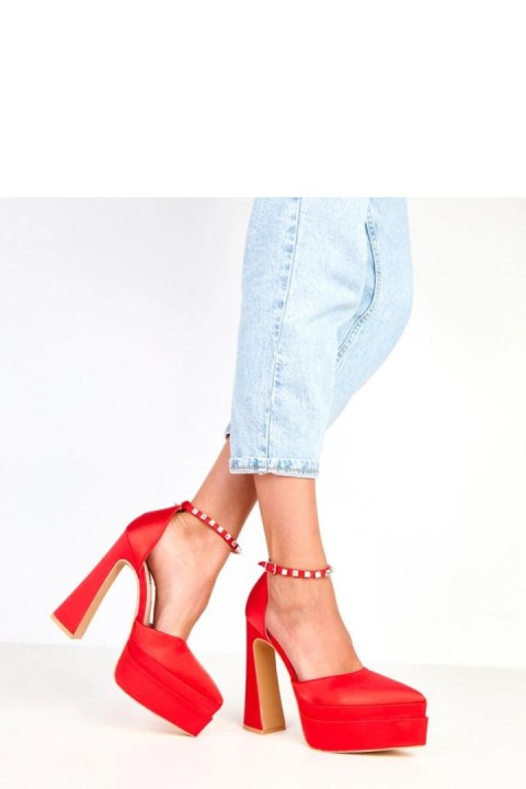 Czółenka Model Tolani YES-3062-8 Red - Solea Czółenka Model Tolani YES-3062-8 Red - Solea