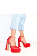 Czółenka Model Tolani YES-3062-8 Red - Solea