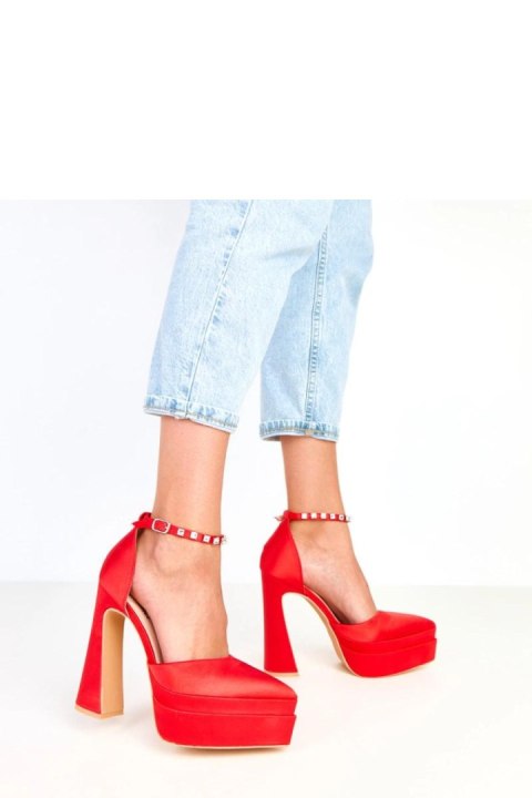 Czółenka Model Tolani YES-3062-8 Red - Solea Czółenka Model Tolani YES-3062-8 Red - Solea