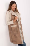 Kamizelka Model IT-KZ-96916.68 Beige - Factory Price Kamizelka Model IT-KZ-96916.68 Beige - Factory Price