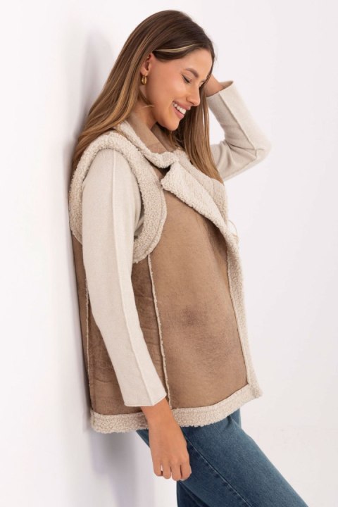 Kamizelka Model IT-KZ-96917.69 Beige - Factory Price Kamizelka Model IT-KZ-96917.69 Beige - Factory Price