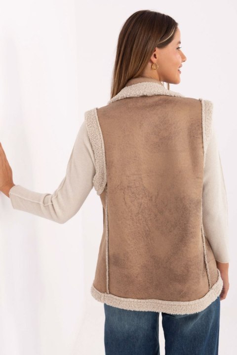 Kamizelka Model IT-KZ-96917.69 Beige - Factory Price Kamizelka Model IT-KZ-96917.69 Beige - Factory Price