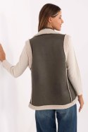 Kamizelka Model IT-KZ-96917.69 Khaki - Factory Price Kamizelka Model IT-KZ-96917.69 Khaki - Factory Price
