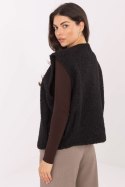 Kamizelka Model IT-KZ-FL9622.29P Black - Rue Paris Kamizelka Model IT-KZ-FL9622.29P Black - Rue Paris