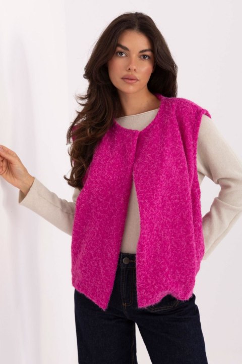 Kamizelka Model IT-KZ-FL9622.29P Fuksja - Rue Paris Kamizelka Model IT-KZ-FL9622.29P Fuksja - Rue Paris