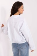 Koszula Damska Model IT-KS-FL9273.86 White - Rue Paris Koszula Damska Model IT-KS-FL9273.86 White - Rue Paris