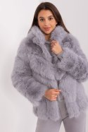 Kurtka Damska Model AT-KR-2386.00P Grey - AT Kurtka Damska Model AT-KR-2386.00P Grey - AT