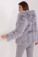 Kurtka Damska Model AT-KR-2386.00P Grey - AT Kurtka Damska Model AT-KR-2386.00P Grey - AT