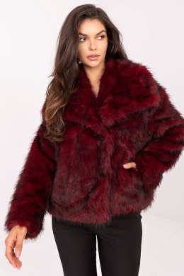 Kurtka Damska Model IT-KR-2501.43P Bordo - Rue Paris