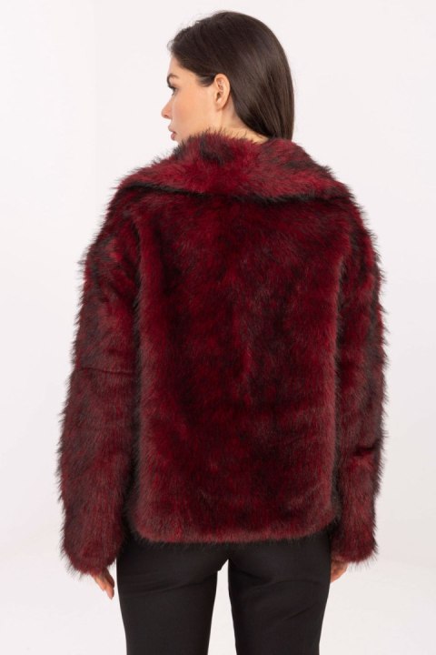 Kurtka Damska Model IT-KR-2501.43P Bordo - Rue Paris Kurtka Damska Model IT-KR-2501.43P Bordo - Rue Paris
