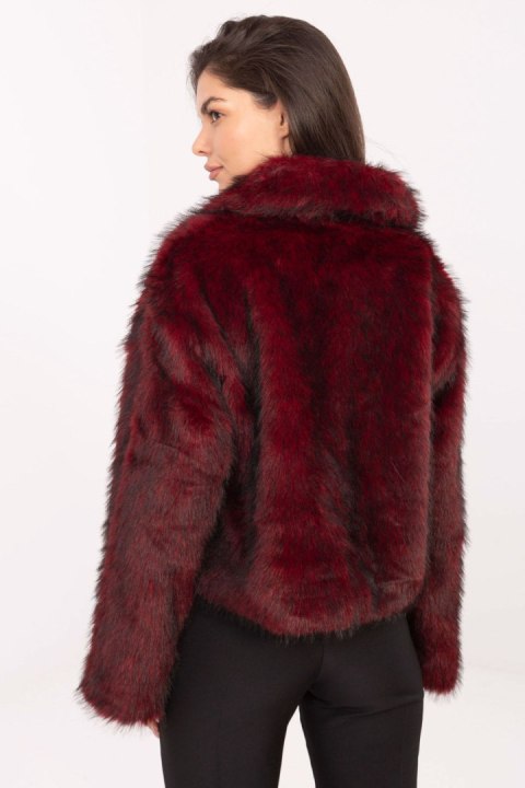 Kurtka Damska Model IT-KR-2502.50 Bordo - Rue Paris Kurtka Damska Model IT-KR-2502.50 Bordo - Rue Paris