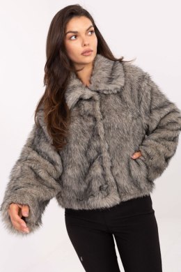 Kurtka Damska Model IT-KR-2502.50 Grey - Rue Paris
