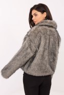Kurtka Damska Model IT-KR-2502.50 Grey - Rue Paris Kurtka Damska Model IT-KR-2502.50 Grey - Rue Paris