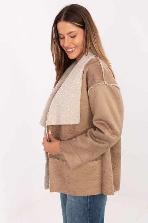 Kurtka Damska Model IT-KR-95616.66 Beige - Factory Price Kurtka Damska Model IT-KR-95616.66 Beige - Factory Price