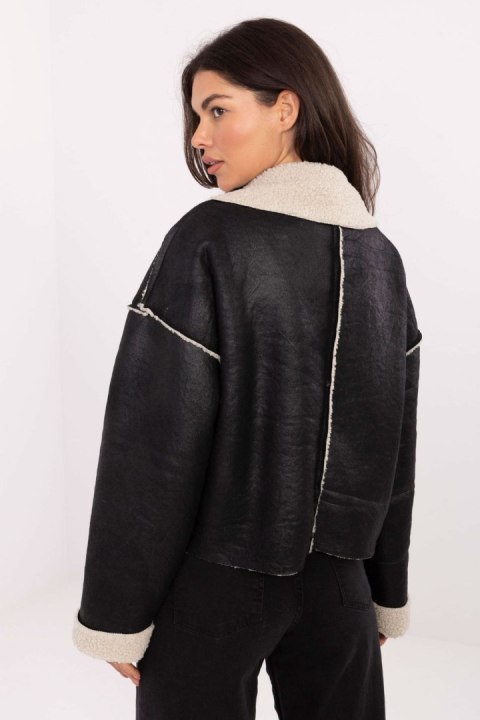 Kurtka Damska Model IT-KR-95701.96 Black - Factory Price Kurtka Damska Model IT-KR-95701.96 Black - Factory Price