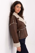 Kurtka Damska Model IT-KR-95701.96 Brown - Factory Price Kurtka Damska Model IT-KR-95701.96 Brown - Factory Price