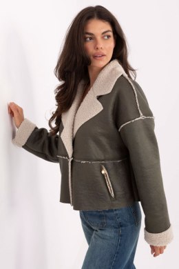 Kurtka Damska Model IT-KR-95701.96 Khaki - Factory Price