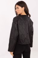 Kurtka Damska Model IT-KR-FL8357.82 Black - Rue Paris Kurtka Damska Model IT-KR-FL8357.82 Black - Rue Paris