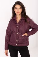 Kurtka Damska Model IT-KR-FL9626.77 Bordo - Rue Paris Kurtka Damska Model IT-KR-FL9626.77 Bordo - Rue Paris
