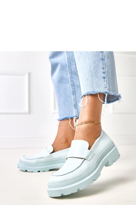 Mokasyny Model Seraphin MP405 Blue - Solea Mokasyny Model Seraphin MP405 Blue - Solea