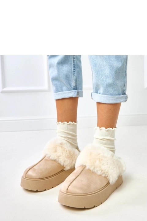 Śniegowce Model Eija C2020-4 Beige - Solea Śniegowce Model Eija C2020-4 Beige - Solea