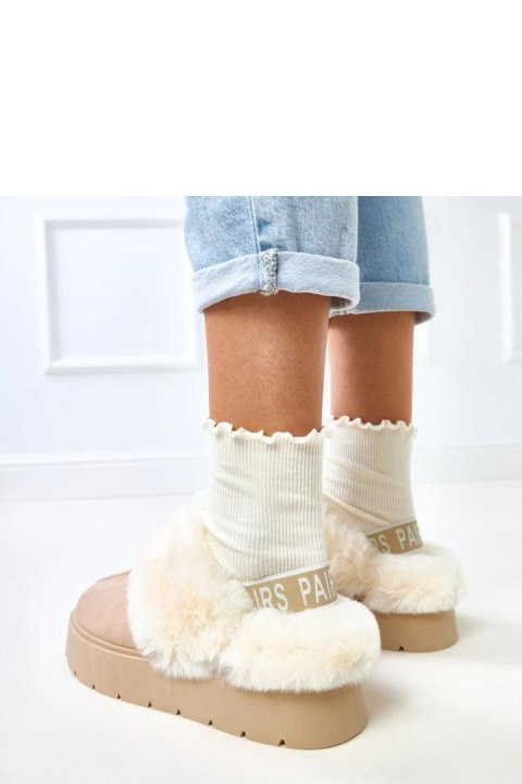 Śniegowce Model Eija C2020-4 Beige - Solea Śniegowce Model Eija C2020-4 Beige - Solea