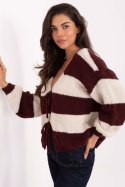 Sweter Damski Model MI-SW-0109.79 Bordo - Rue Paris