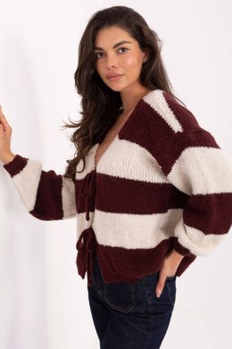 Sweter Damski Model MI-SW-0109.79 Bordo - Rue Paris
