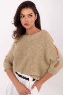 Sweter Damski Model MI-SW-1604.85 Gold - Italy Moda