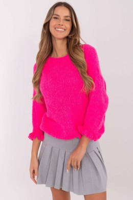 Sweter Damski Model MI-SW-2912.10X Fluo Pink - Italy Moda