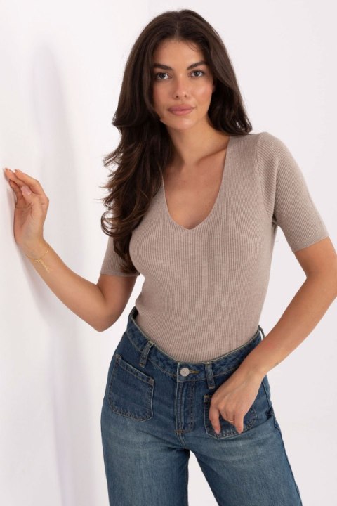 Sweter Damski Model PM-SW-B-627.63 Dark Beige - Factory Price