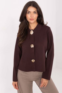 Sweter Damski Model PM-SW-CV6659.86 Dark Brown - Factory Price