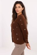 Sweter Damski Model PM-SW-F510.29 Brown - Factory Price