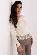 Sweter Damski Model PM-SW-YIS1027.85 Light Beige - Factory Price
