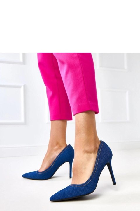 Szpilki Model Rina YES-1681-49 Dark Blue - Solea Szpilki Model Rina YES-1681-49 Dark Blue - Solea