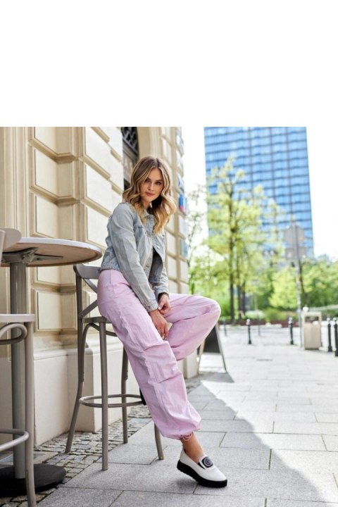 Beżowe półbuty na masywnej podeszwie Teska - Solea Beżowe półbuty na masywnej podeszwie Teska - Solea