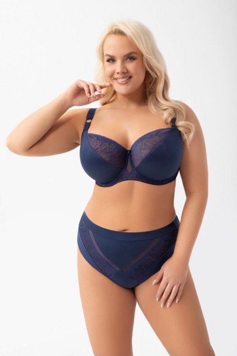 Biustonosz Soft Model Astrid K970 Navy - Gorsenia Lingerie Biustonosz Soft Model Astrid K970 Navy - Gorsenia Lingerie