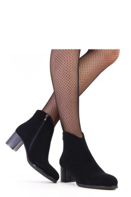 Botki Model Angelo D9216 Black Matowe - Solea