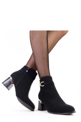Botki Model Kaletto E8618 Black Matowe - Solea